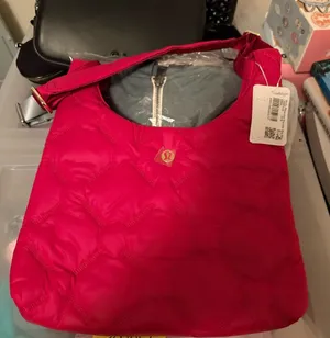Lululemon authentic NWT Quilty Pleasures Shoulder Bag Mini. 5L Berry Rumble thumbnail 1