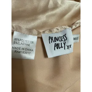 Princess Polly Women's Gold Yellow Silky Satin Shawl Wrap Neck Scarf One Size thumbnail 2