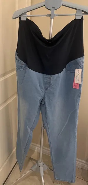 Oh mamma maternity pant Blue Size XXL thumbnail 1