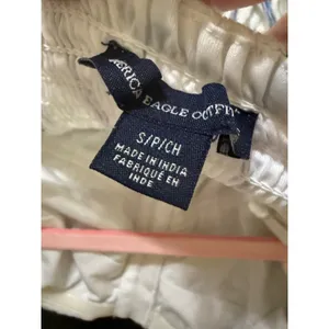 American Eagle Striped Bustier Jumpsuit‎ Blue White Wide Leg Small thumbnail 6