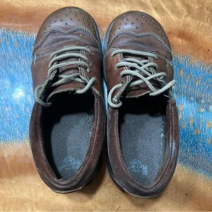 Vintage Dr. Martens Brown Leather Wingtip Oxfords size 6 air ware preppy grunge thumbnail 3