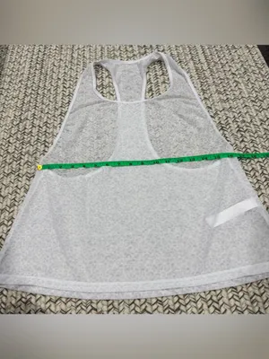 NWOT Halara White Cheeta Print Tank Top thumbnail 5