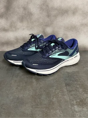 Brooks Ghost 14 Women's Navy Blue Running Shoes 1203561B446 Size 8.5B thumbnail 3