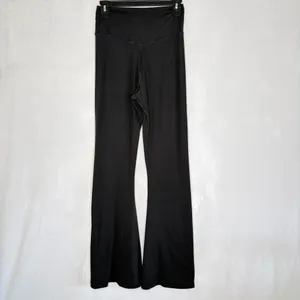 Aerie Black Xtra Twist Flare Leggings thumbnail 7