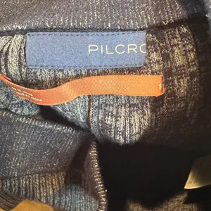 Anthropologie Pilcro‎ Sweater Knit Pants Flared Pull On Indigo Blue Size Small thumbnail 6