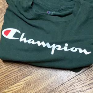 Champion short sleeve T-shirt Dark army green Unisex Medium thumbnail 8