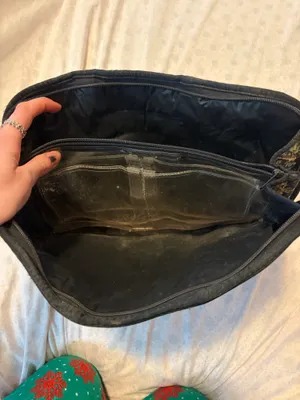 vintage floral bag Black thumbnail 5