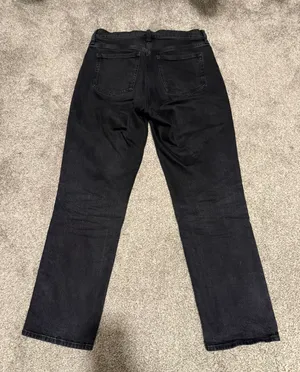 J Crew Black Straight Leg Jeans thumbnail 2