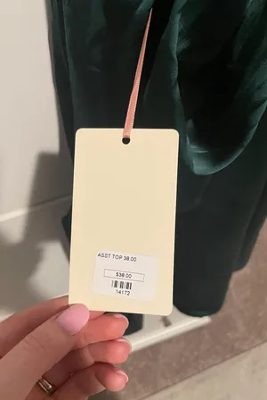 Boutique Satin Tie Halter thumbnail 3