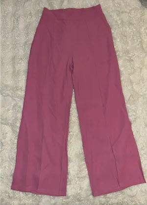 SheIn Blush Pink Pants/Slacks Petite thumbnail 1