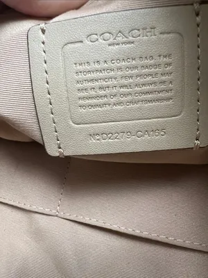 Coach Andy Tote with Embossed Horse and Carriage on Front thumbnail 5