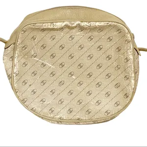 Gucci‎ Vintage Cream Diagonal Stripe Red Trim Mini Shoulder Crossbody Bag thumbnail 9