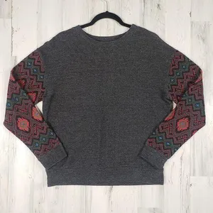 Miss Me Vintage Crew Neck Embroidered Southwest Sweatshirt Women's Size Small thumbnail 1
