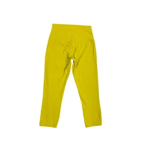 Lululemon Align High-Rise Crop Athletic Yellow Leggings 21" Size 6 thumbnail 4