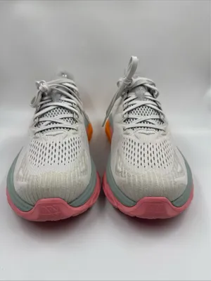 Hoka One One Women’s Clifton Edge Running Shoes Us10 Gray Pink Orange 1110511 thumbnail 2