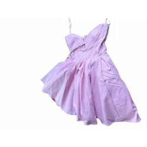NEW House of CB Mar Cotton Candy Pink Strapless Pirouette Mini Dress Bustier thumbnail 6