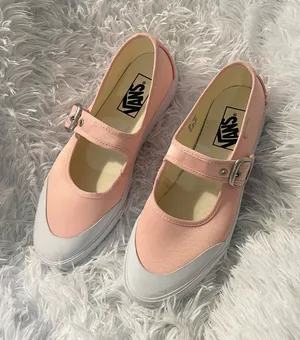 Cute kawaii Vans Women's Mary Jane Sneaker flats thumbnail 1