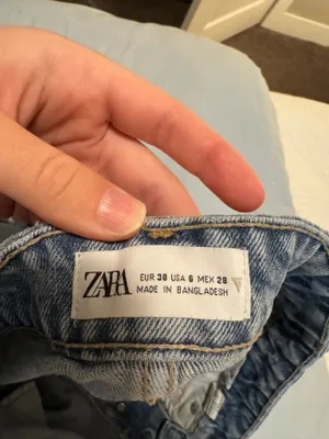 ZARA Jean Shorts High-Waisted thumbnail 3