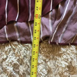 Aritzia Wilfred Jess’s wrap dress large maroon thumbnail 3