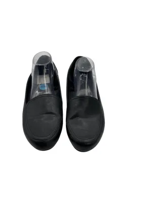 Clarks Size 10W Flex Step Clasic Stylist Black Comfort Shoes thumbnail 3