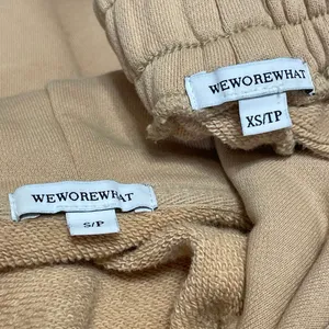 WeWoreWhat Tan Hoodie Hooded Sweatshirt Sweat Pants Two Piece Set Size XS/S thumbnail 4