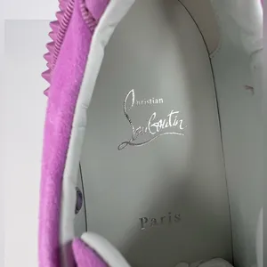 Christian Louboutin Vieira 2 Orlato Flat Bubble Gum Pink Women Sneakers EU 42 thumbnail 11