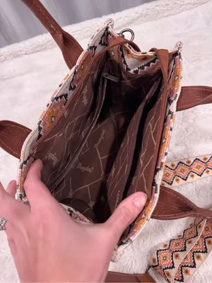 Wrangler Southwestern Crossbody Tote thumbnail 7