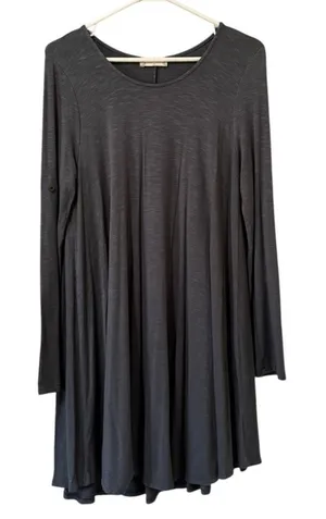 Altar'd State Women Size Medium Long Sleeve Dress Lightweight Stretch‎ Pleated thumbnail 1