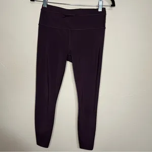 Athleta Accelerate 7/8 Tights‎ High Rise Egg Plant Athleisure SwiftLite Leggings thumbnail 2