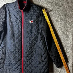 Tommy Hilfiger‎ Jacket Womens XL Blue Quilted Water Repellent Full Zip Jacket thumbnail 5