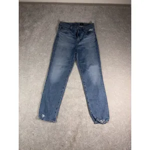 AG-ED Adriano Goldschmied Denim Phoebe Jeans Womens 28R Blue Tapered Leg thumbnail 2