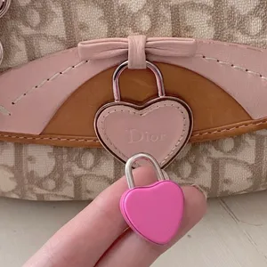 Dolls Kill pink heart locket necklace pendant thumbnail 4