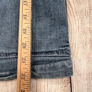 Sundance Women‎ Blue Denim Chore Jacket Mismatched Buttons Distressed Medium M thumbnail 7