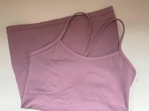 Lululemon Pink Tank W / Bra thumbnail 3