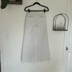 Madewell Flared Wide-Leg Jeans Vintage‎ Ivory Size 26 thumbnail 2