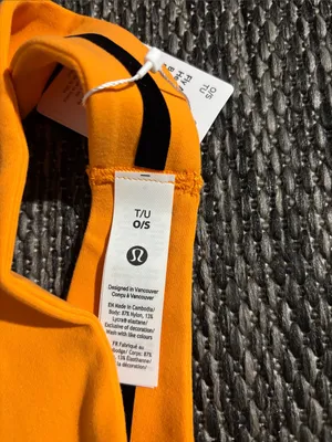 Lululemon Fly Away Tamer Headband NEW Tiger Orange thumbnail 5