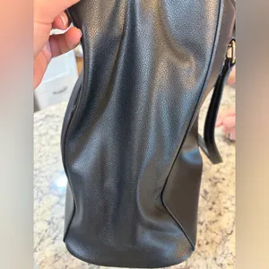 Black Laptop Shoulder Bag, 15.6" thumbnail 7