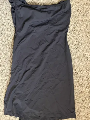 Mini strapless dress Gray Size 2 thumbnail 3