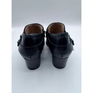 Soul‎ Naturalizer 6M Black Booties Women's Chaylee Block Heel Side Zip thumbnail 6