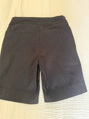 Hilary Radley Black Polka Dot Bermuda Shorts thumbnail 3