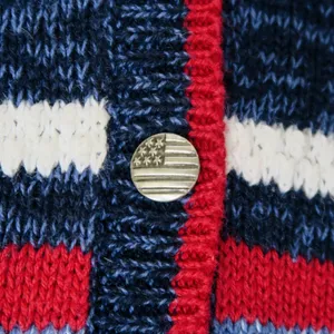 Vintage Y2K Christopher & Banks American Flag Sweater Vest thumbnail 5