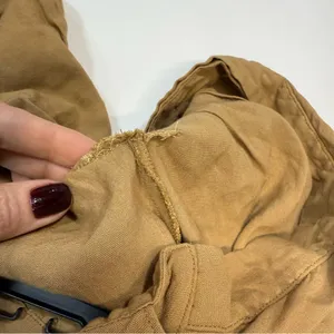 Veronica Beard Adavi Pleated Button-Front Dress Size 4 in Light Brown thumbnail 10