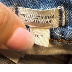 Madewell The Perfect Vintage Wide-Leg Jean 26P Blue High Rise Denim Pants thumbnail 4