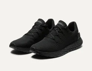 All black Nobull Ripstops thumbnail 1