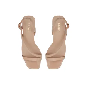 New! Aldo Shenna Strappy Slingback Heeled Patent Sandals - Size 9 thumbnail 3