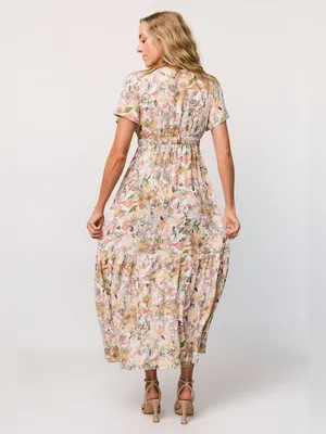 Baltic Born Cassie Short SleeveFloral Maxi Dress XL thumbnail 2