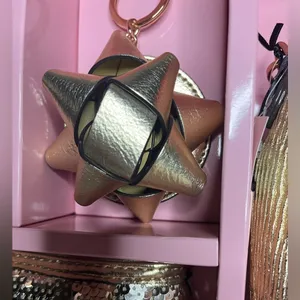 Juicy Couture Gold Mini Hobo 3-Piece Gift Set Wristlet Mirror NWT thumbnail 5
