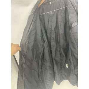 Vintage 90S‎ Black Leather Fields Coat Mens XL toggle Closure, Leather Jacket thumbnail 6