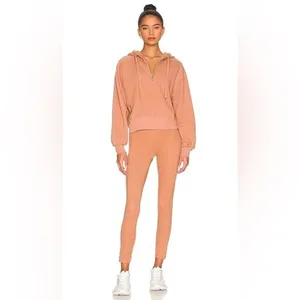 NWT well being being well small avalon‎ half zip hoodie organic cotton small thumbnail 7