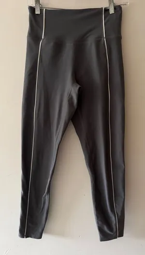 YPB Abercrombie‎ & Fitch Your Personal Best Charcoal Gray Leggings thumbnail 1
